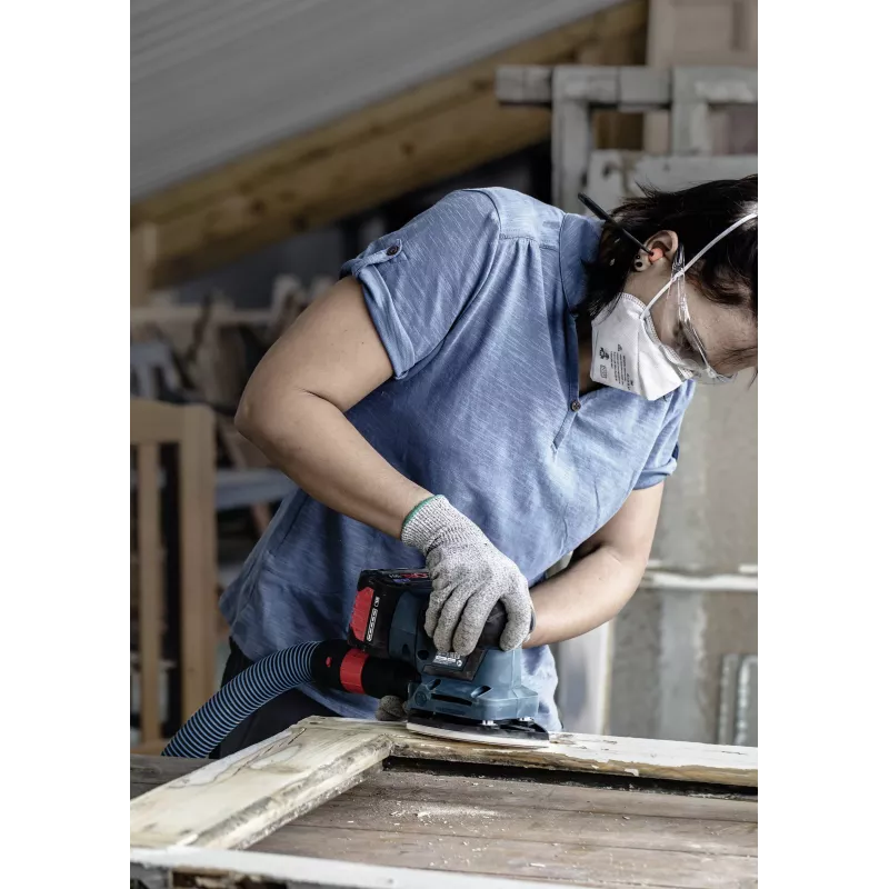 Bosch EXPERT C470 Delta šlifavimo lapų rinkinys 93 mm P60/P80/P120 su Velcro tvirtinimu, perforuoti, 6 vnt. 2608900832