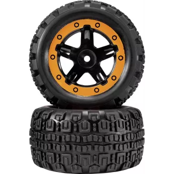Reely RE-7042668 1:10 On-Road ratų rinkinys (2 vnt., 65 mm, 12 mm šešiakampis, juodas)