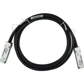 BlueLAN 40G QSFP+ tiesioginio prijungimo varinis kabelis 30m - Pasyvus, LSZH, 24 AWG CAB-NIC40G30M-QSFP-BL