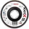 Bosch X-LOCK R780 Best for Inox 125 mm P60 šlifavimo diskas su žiedlapiais, cirkonio aliuminio oksidas, kūginis Type 29, 2608619804