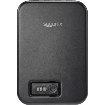 Sygonix SY-4849288 elektroninė kombinuota seifo spyna - juoda