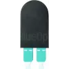 BLUELAN BlueOptics šviesolaidinis kilpos adapteris OM3 50/125µm daugiamodis SC/UPC dvigubas, akvamarino/turkio spalvos, keraminė įvorė, -40°C iki +85°C (BOLBSCOM3)
