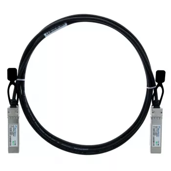 BlueLAN 10GBASE-CR pasyvus SFP+ į SFP+ tiesioginio prijungimo kabelis, 1m, AWG30, suderinamas su Molex 747522101 (747522101-BL)