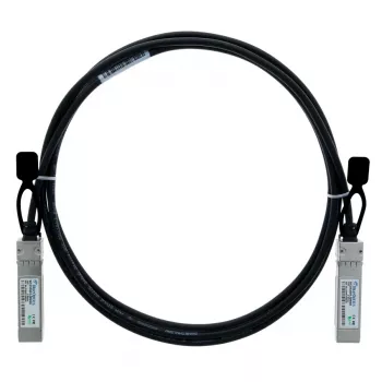 BlueLAN 10GBASE-CR pasyvus SFP+ į SFP+ tiesioginio prijungimo kabelis, 1m, AWG30, suderinamas su Molex 747522101 (747522101-BL)