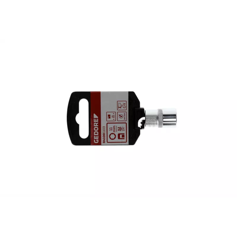 GEDORE red pavaros adapteris 1/4 kvadrato x 1/4 šešiakampio, ilgis 25 mm R47100003