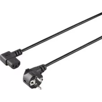 Sygonix SY-5042710 maitinimo laidas šaltiems prietaisams CEE 7/7 – IEC C13, 2 m, juodas