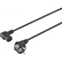 Sygonix SY-5042710 maitinimo laidas šaltiems prietaisams CEE 7/7 – IEC C13, 2 m, juodas