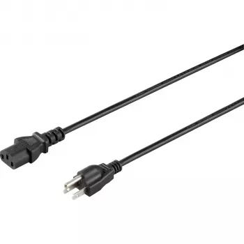 Sygonix SY-5042706 IEC C13 maitinimo laidas CEE 7/7 į C13 2m juodas