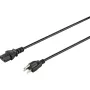 Sygonix SY-5042706 IEC C13 maitinimo laidas CEE 7/7 į C13 2m juodas