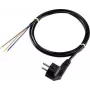 SYGONIX SY-5043470 maitinimo laidas Schuko į IEC C13, 2 m, juodas