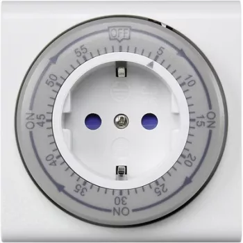 Sygonix SY-5045302 Analoginis laikmatis su lizdu IP20