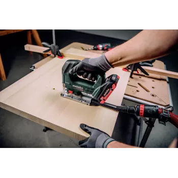 Metabo STB 18 LT 130 BL akumuliatorinis siaurapjūklis 601055850, bešepetėlis, 18 V, be akumuliatoriaus ir įkroviklio
