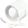 Sygonix SY-5233248 ortakio ventiliatorius 230 V/AC 130 m³/h 100 mm baltas