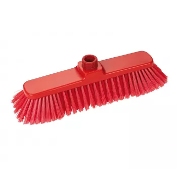 Haug Bürsten raudona plastikinė šluotos galva, 28 cm pločio (FC87511)