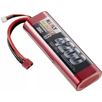 Reely LiPo akumuliatorius 7.4V 4200mAh 2S 20C Hardcase T-Plug RE-7851471