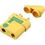 Reely RE-6685311 XT90-S auksu padengtas antipokštinis akumuliatoriaus jungties lizdas (1 vnt.)