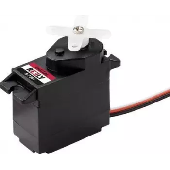 Reely Micro Digital Servo S-7361 su JR jungtimi ir plastikinėmis pavaromis