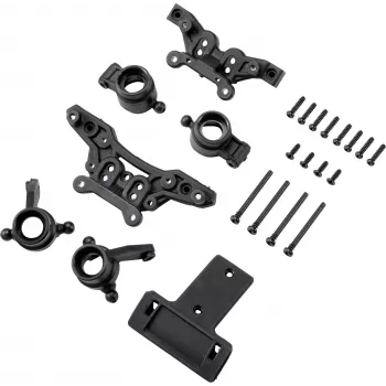 Reely RE-6747315 servo svirčių rinkinys 25T šlifuotiems servo (5 vnt., juodas)