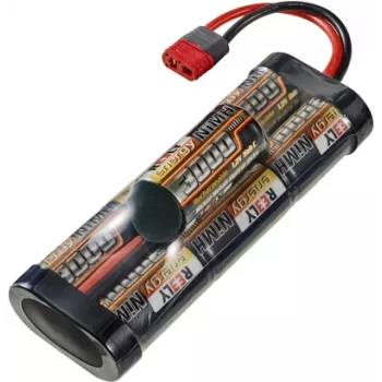 Reely NiMH baterijų paketas 8,4 V 3000 mAh 7 celių Sub-C Hump T-Plug RE-7863537