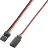 Reely servo prailginimo kabelis, 10 vnt., 100 cm plokščias 0,14 mm² JR/Futaba kištukas-lizdas (RE-6992157)