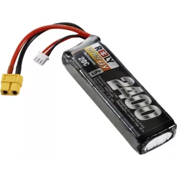 Reely LiPo akumuliatorius 7,4 V 2400 mAh 2S 20C Softcase XT60 (RE-7853244)