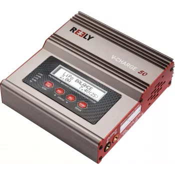 Reely V-Charge 50 daugiafunkcis įkroviklis 50W AC/DC LiPo NiMH NiCd Pb su balansuokliu RE-8264340