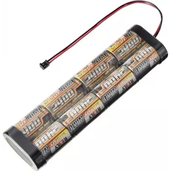 Reely NiMH akumuliatorių paketas 9,6 V 2400 mAh Sub-C Stick Graupner jungtis RE-7853457