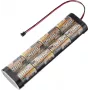 Reely NiMH akumuliatorių paketas 9,6 V 2400 mAh Sub-C Stick Graupner jungtis RE-7853457