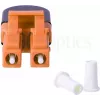 BLUELAN BlueOptics Šviesolaidinis Loopback Adapteris OM2 LC/UPC Duplex Keraminis Ferulis -40°C iki +85°C (BOLBLCOM2)