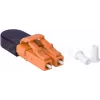 BLUELAN BlueOptics Šviesolaidinis Loopback Adapteris OM2 LC/UPC Duplex Keraminis Ferulis -40°C iki +85°C (BOLBLCOM2)