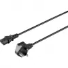 SYGONIX SY-5042738 maitinimo laidas CEE 7/7 į IEC C13 2 m juodas