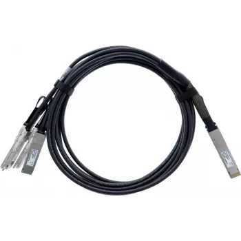 BlueLAN QDD-4X100G-2M-BL su Juniper suderinamas 400G QSFP-DD išskaidymo DAC kabelis, 2 m, AWG26