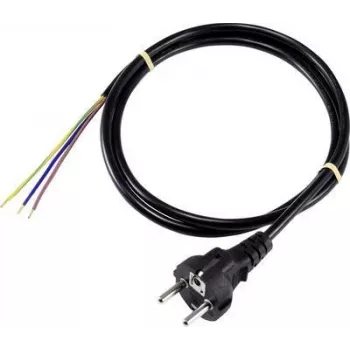 Sygonix SY-5043490 maitinimo kabelis Schuko į IEC C13 1,5 m juodas