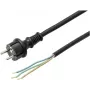 Sygonix SY-6029112 maitinimo laidas CEE 7/7 į IEC C13 4,5 m juodas