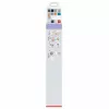 tesa MOON WHITE dviguba rankšluosčių laikiklis, savaiminio klijavimo, 2 rankšluosčių strypai, metalas, matinis baltas 40572-00000-00
