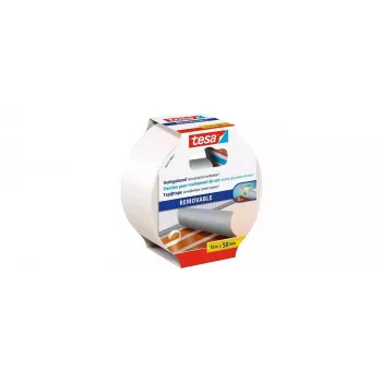 Tesa 55731 Nuimama grindų dangos juosta, 10 m x 50 mm, 6 ritinėliai, permatoma 55731-00500-11