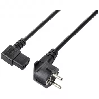 Sygonix SY-5243886 Šaldymo prietaiso maitinimo kabelis 7,5 m juodas