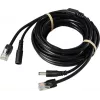 Sygonix Kamerakabel SY-6441782 - 10 m CCTV vaizdo ir maitinimo kabelis, BNC į BNC + DC