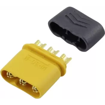 Reely MR30 servo jungties kištukas 3 kontaktų vyriškas 30A 500V RC modeliams ir dronams RE-6767715