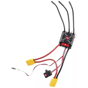 Reely RE-7867950 šepetėlinis ESC 60A atsparus purslams 1/10 RC automobiliams