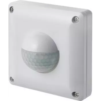 Sygonix SY-4755364 įleidžiamas PIR judesio jutiklis 190° Triac baltas IP65