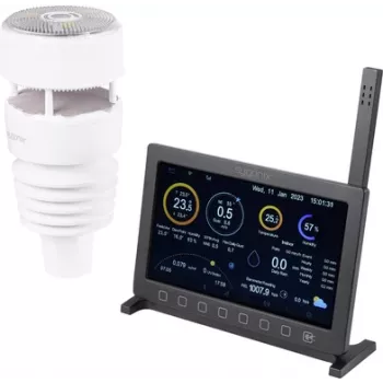 Sygonix SY-5479628 WLAN oro stotelė su 2 dienų prognoze