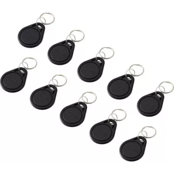 Sygonix SY-6879932 RFID transponderų rinkinys, 10 vnt. (125 kHz, EM4100/EM4102, 25 mm diskas, IP67)