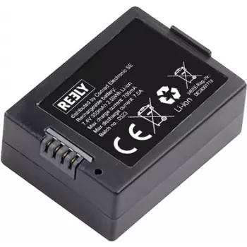 Reely C187 RC sraigtasparnio atsarginis skrydžio akumuliatorius 3.7V 350mAh LiPo RE-8586135