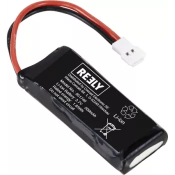 Reely Li-Ion akumuliatorių paketas 3.7V 500mAh 1S Softcase Flat Connector RE-8647968