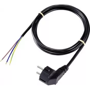 Sygonix SY-5043478 maitinimo laidas CEE 7/7 į IEC C13 2 m juodas