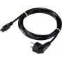 Sygonix SY-5043498 nešiojamojo kompiuterio maitinimo laidas 3m juodas Schuko į IEC C5