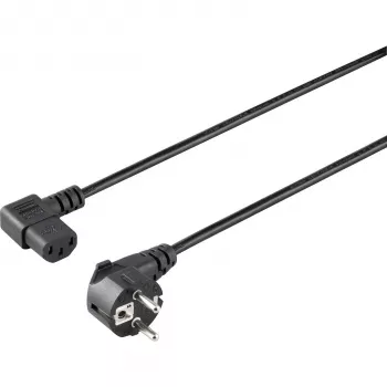 Sygonix SY-5042718 maitinimo laidas šaltiems prietaisams CEE 7/7 į IEC C13, 1,5 m, juodas