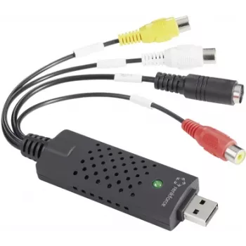 Renkforce RF-VC-120 vaizdo įrašų griebtuvas su vaizdo redagavimo programine įranga, Plug and Play (RF-5044660)