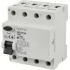 Sygonix SY-6438018 liekamosios srovės automatinis jungiklis (RCCB) 4 polių A tipo 40A 30mA 10kA 400V AC